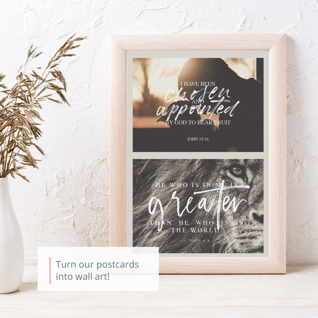 Turn our postcards into wall art Wall Art Postcards