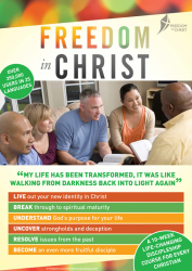 Freedom In Christ Course A3 Poster
