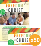 Freedom In Christ Course Pack of 50 A4 Invitations