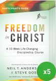 Freedom In Christ Partipant's Guides Pack of 5