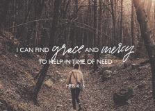 Freedom in Christ Notelet - I Can Find Grace and Mercy
